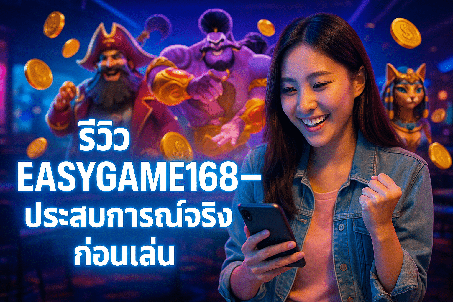 รีวิว EASYGAME168 ประสบการณ์จริงก่อนเล่น