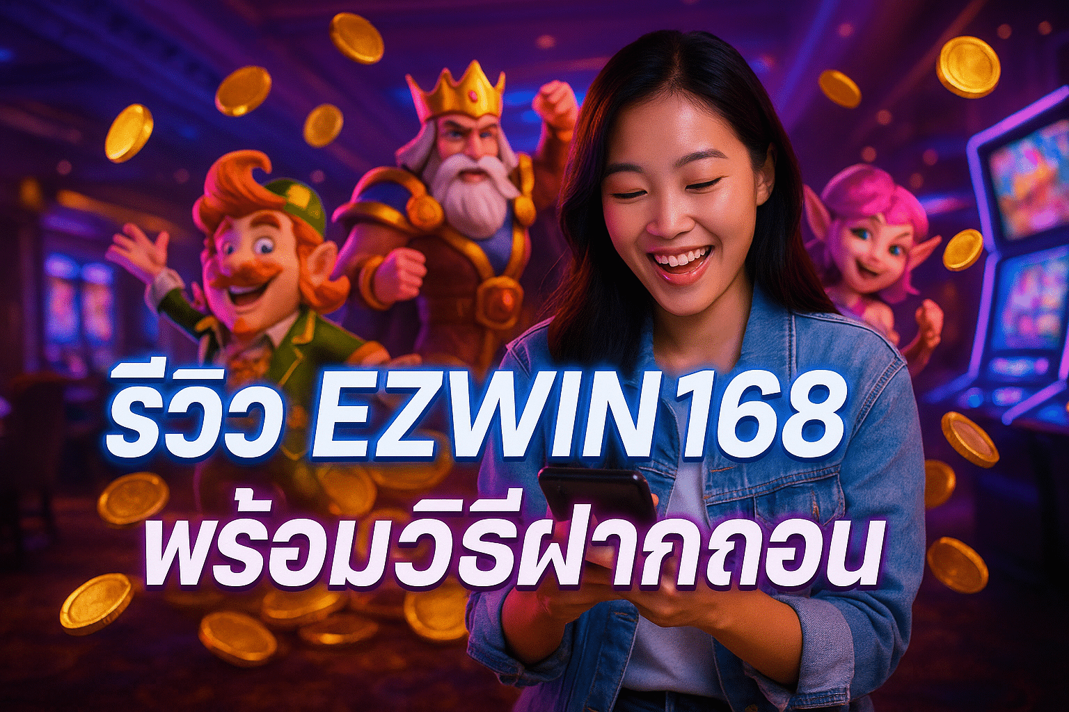 รีวิว EZWIN168 พร้อมวิธีฝากถอน