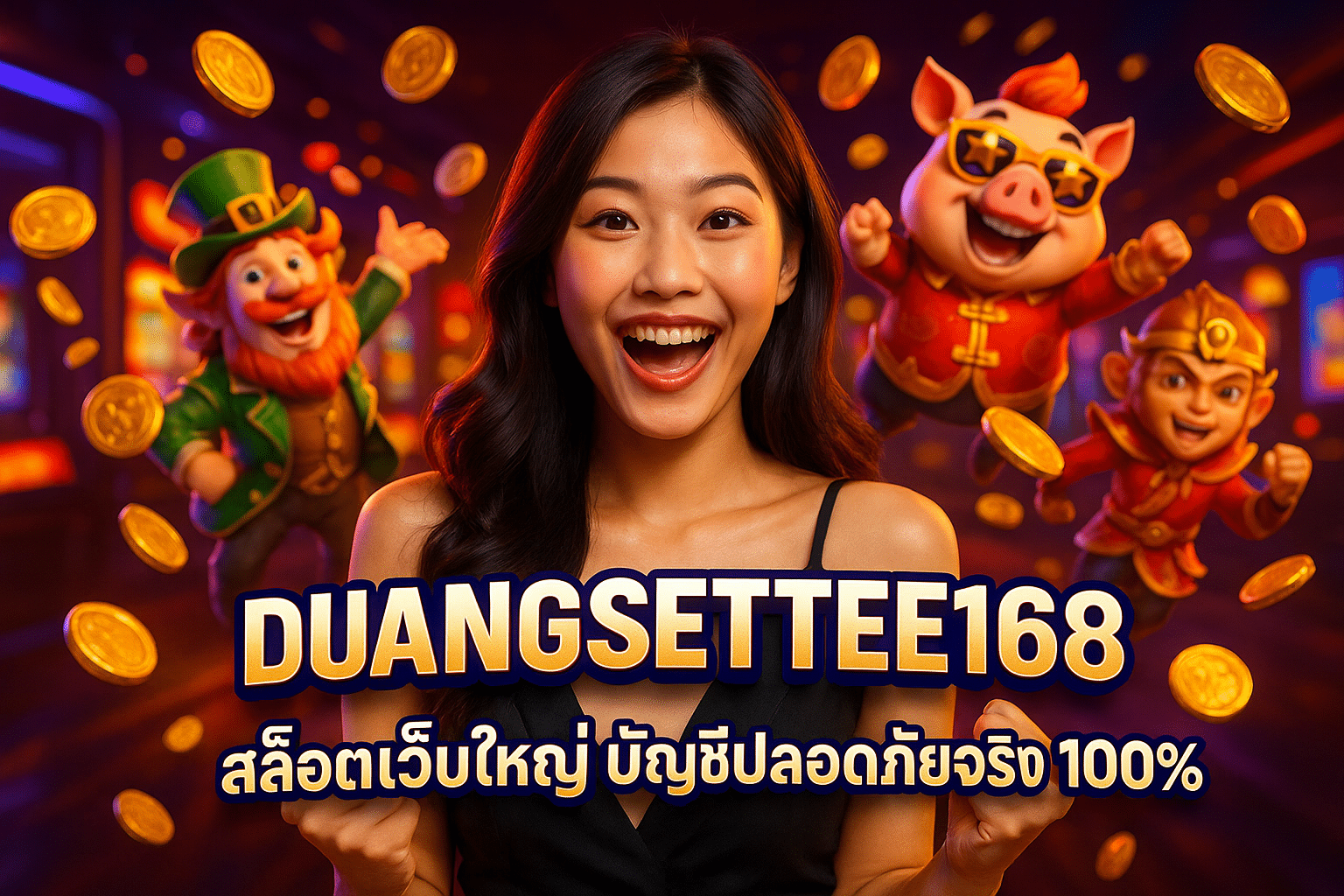 DUANGSETTEE168 สล็อตเว็บใหญ่ บัญชีปลอดภัยจริง 100%